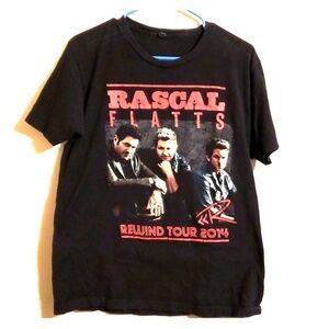 Rascal flatts rewind tour tshirt